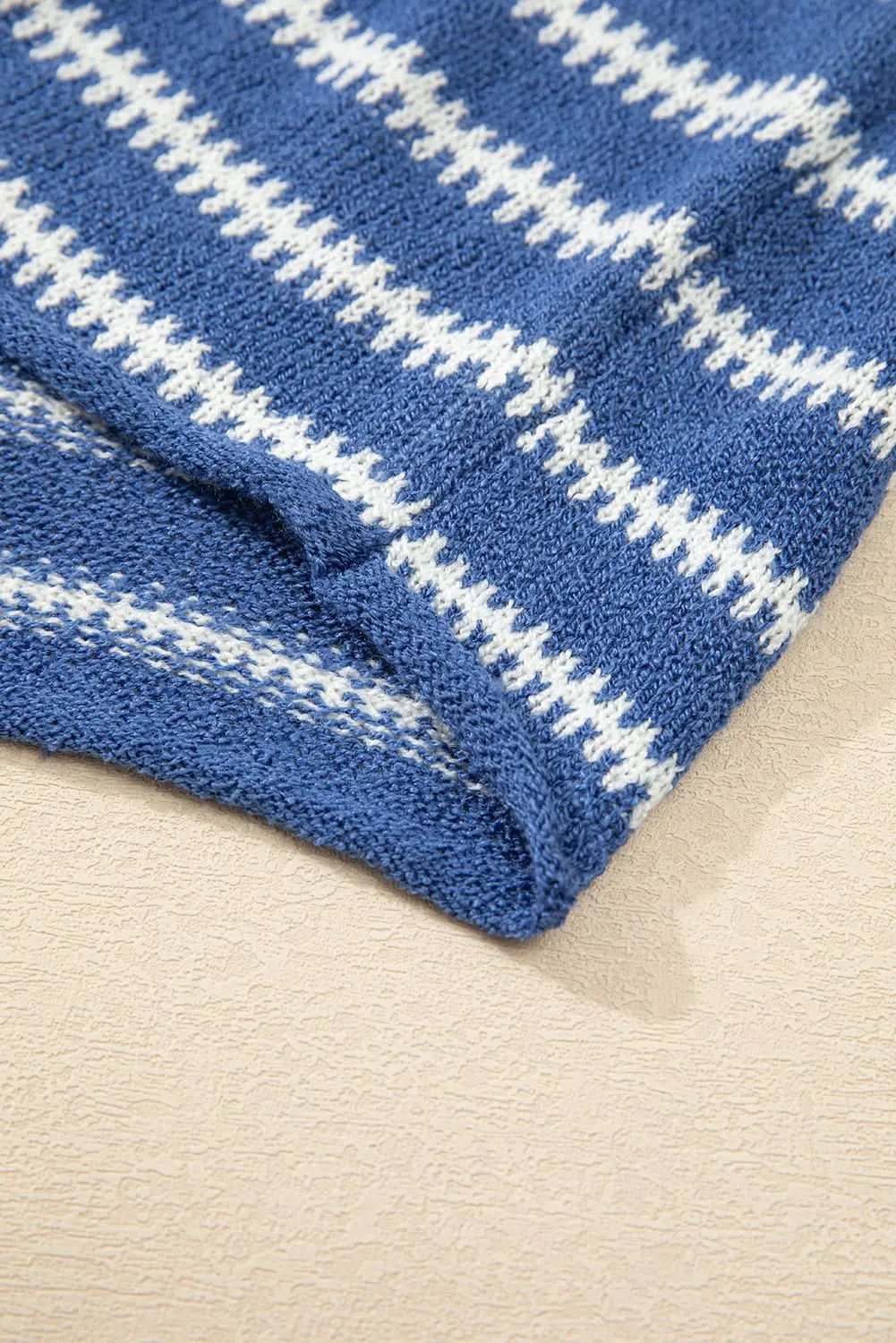 Chic plus size striped sweater - Love Salve 