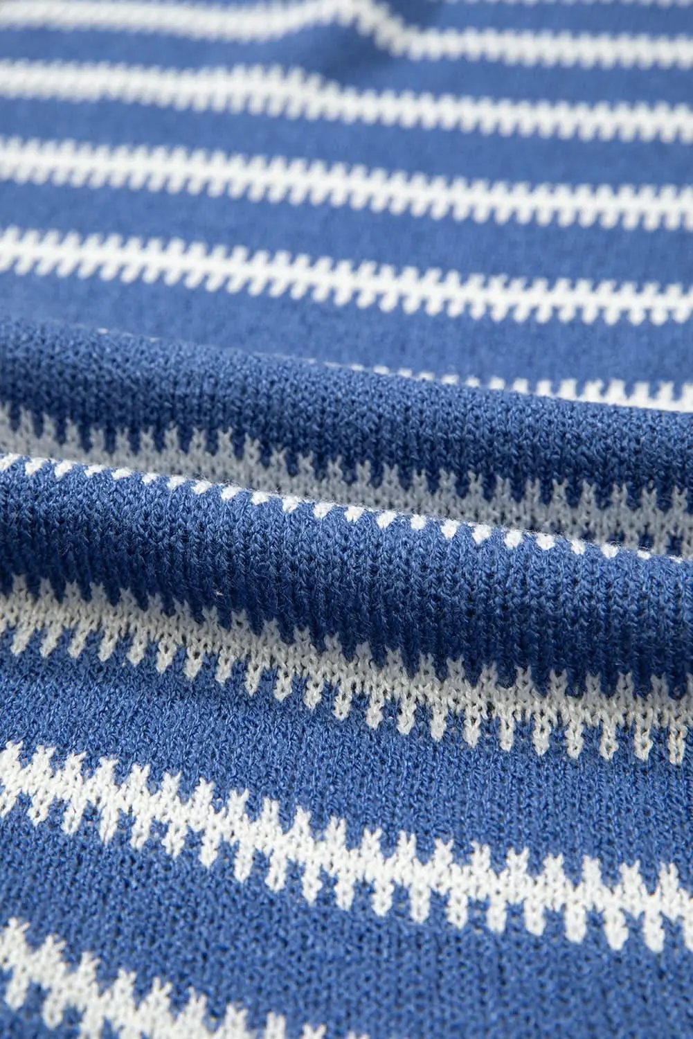 Chic plus size striped sweater - Love Salve 