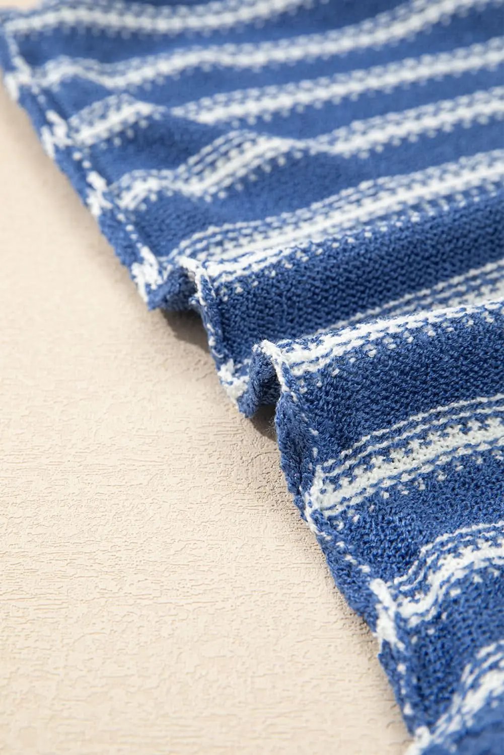 Chic plus size striped sweater - Love Salve 