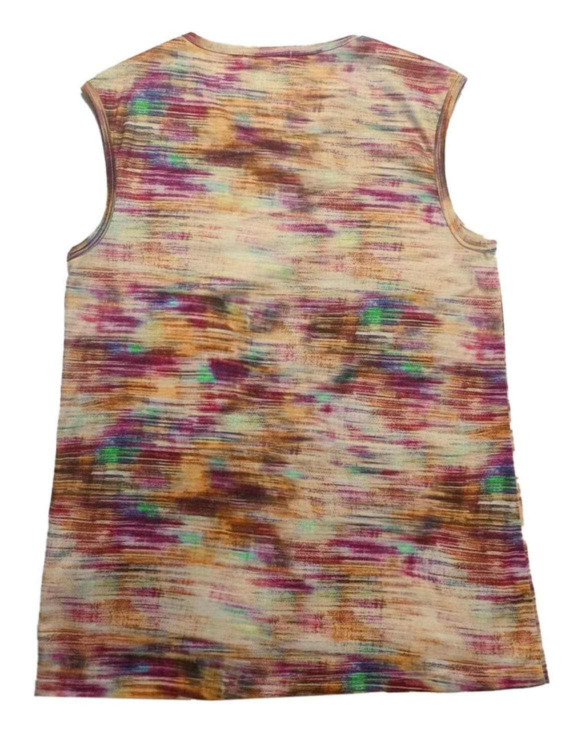 Chic printed cap sleeve top 