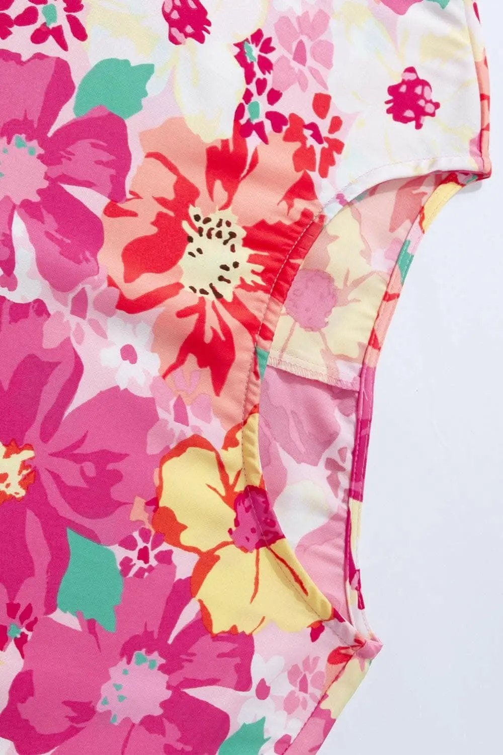 Chic printed half sleeve blouse - Love Salve 