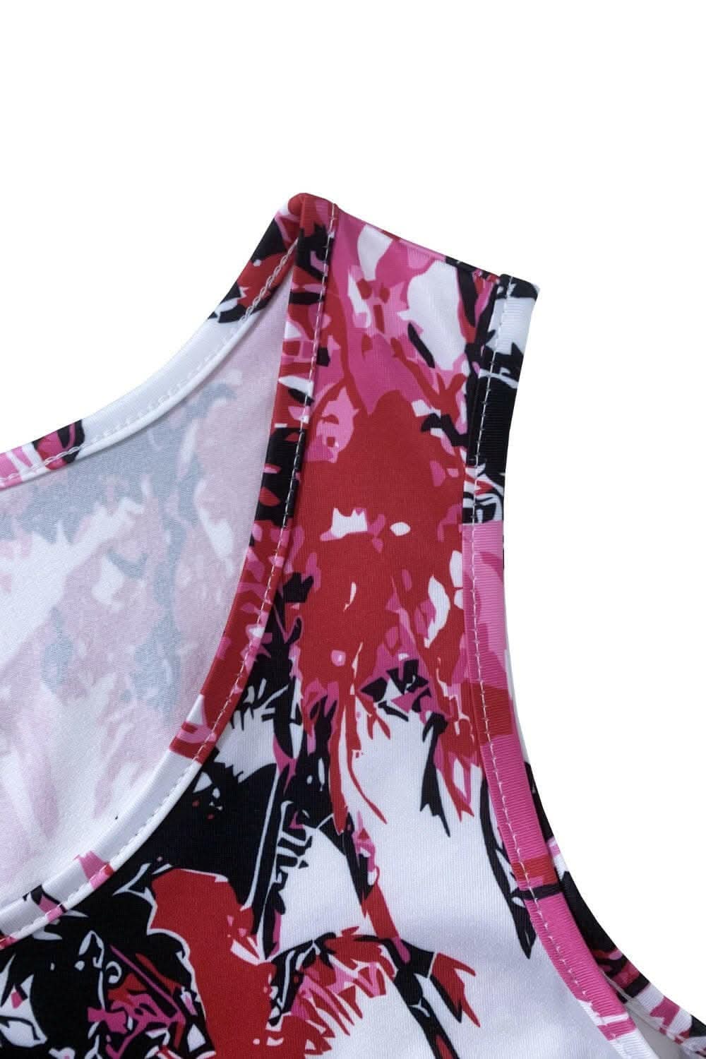 Chic scoop neck mini dress - Love Salve 
