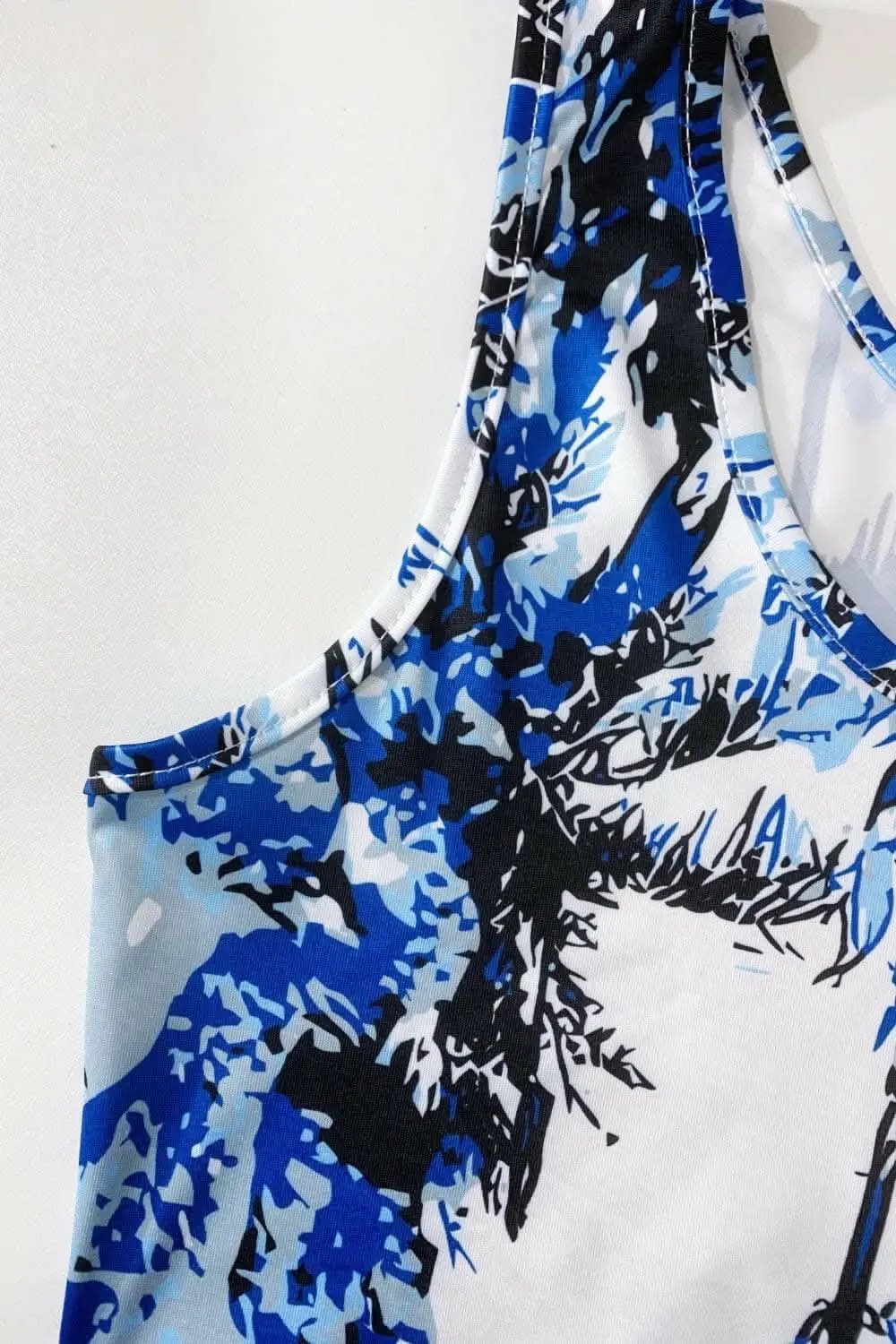 Chic scoop neck mini dress - Love Salve 