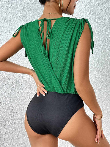 Chic sheer detail bodysuit 