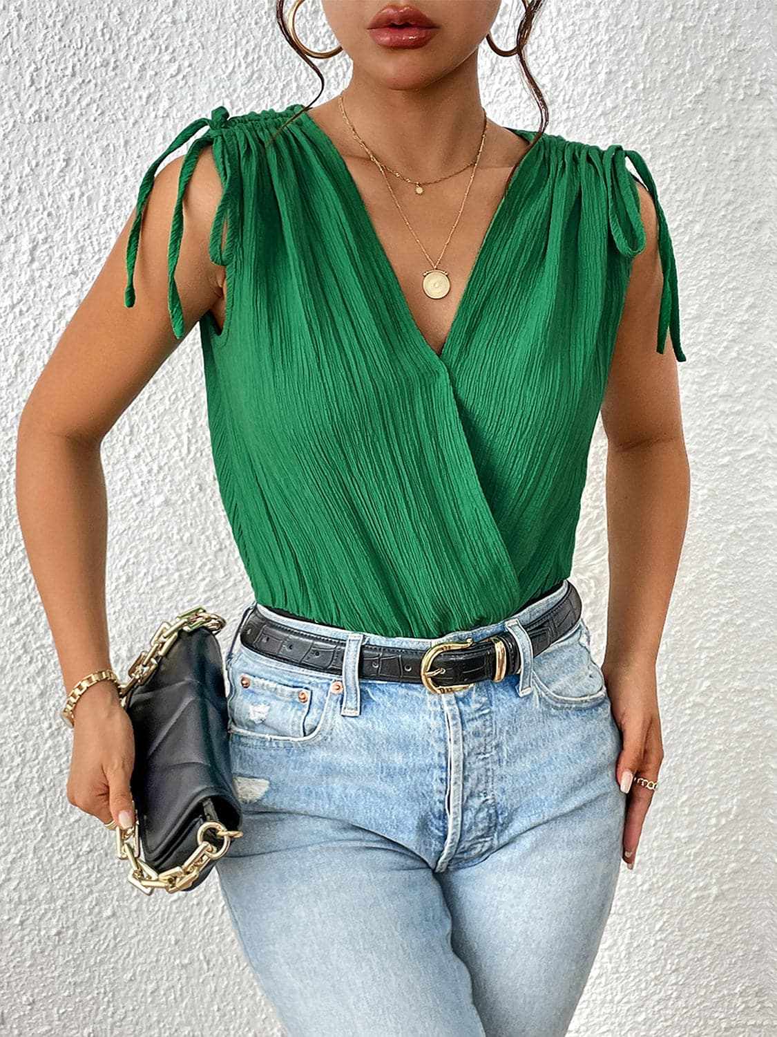 Chic sheer detail bodysuit 
