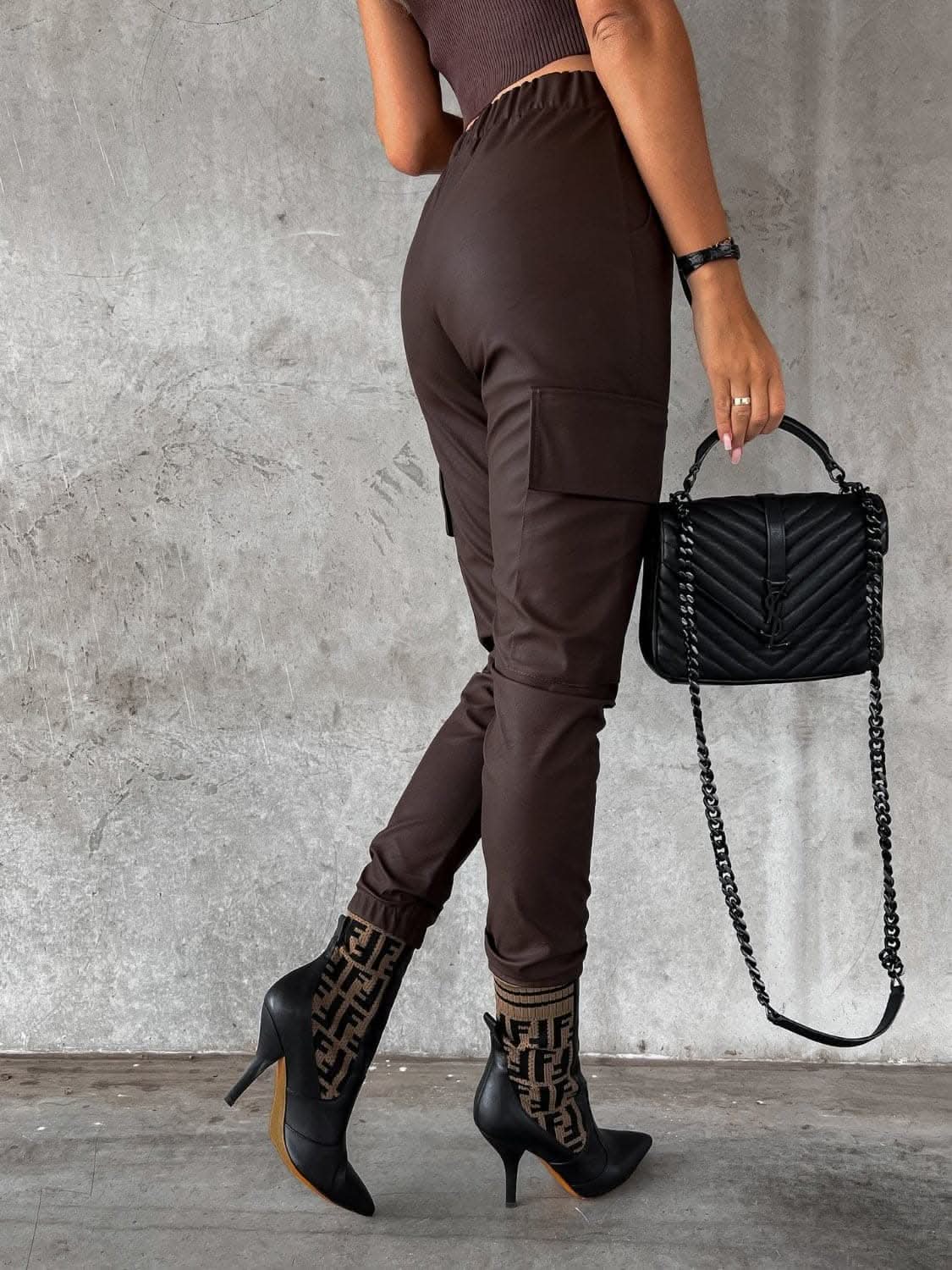 Comfortable drawstring pants with pockets 