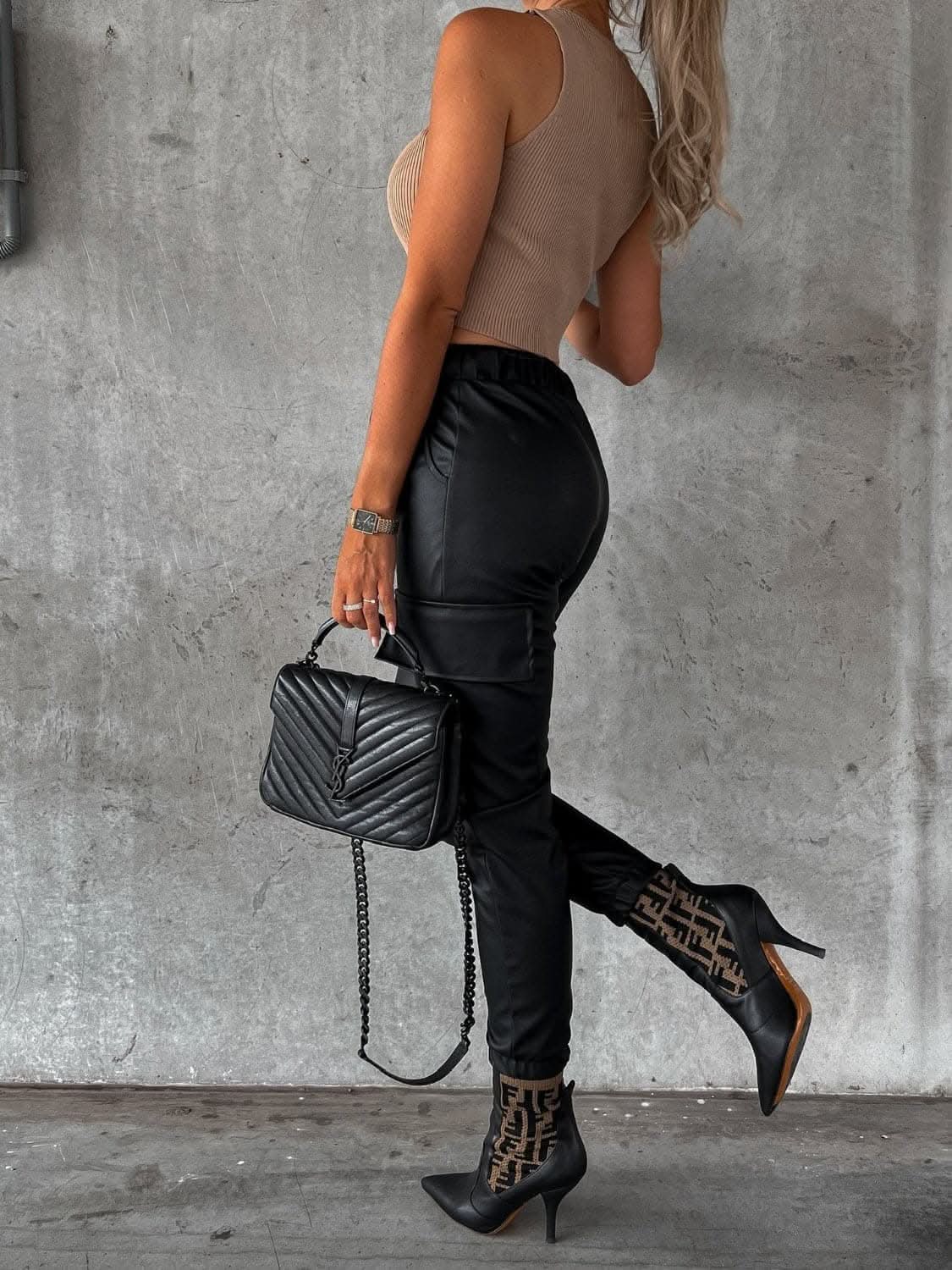 Comfortable drawstring pants with pockets 