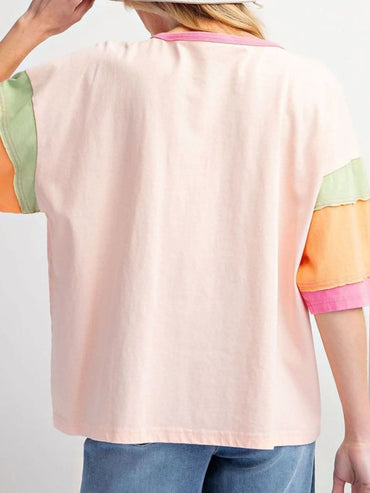 Comfortable football tee - round neck - Love Salve 
