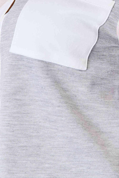Contemporary color block top - Love Salve 
