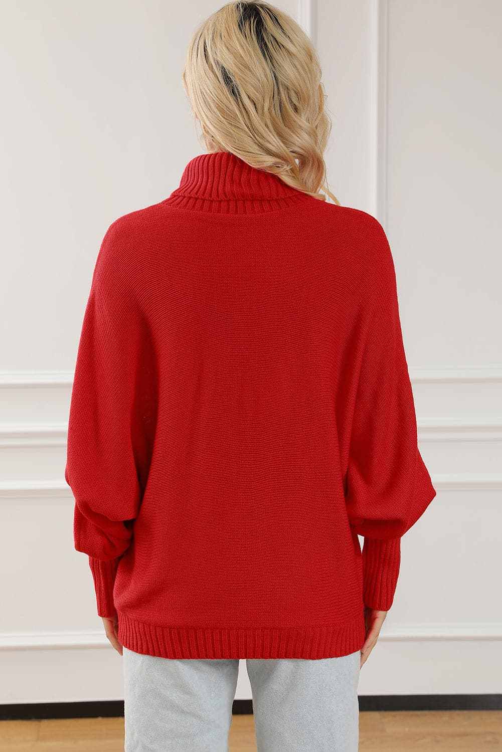 Cozy Merry High Neck Pullover - Love Salve 