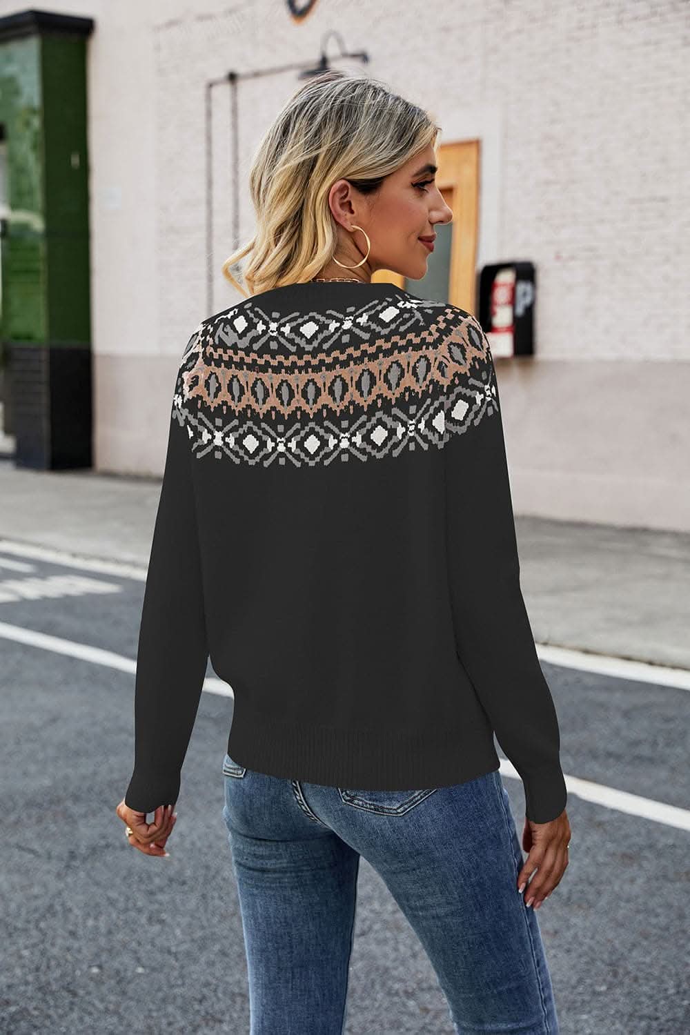 Cozy chic raglan pullover sweater 