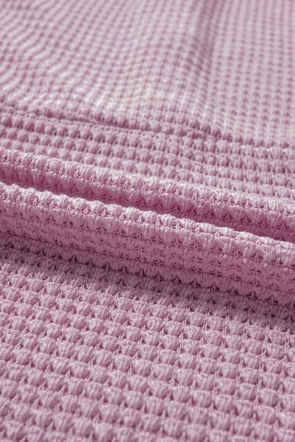 Cozy plus size hooded top with buttons - Love Salve 