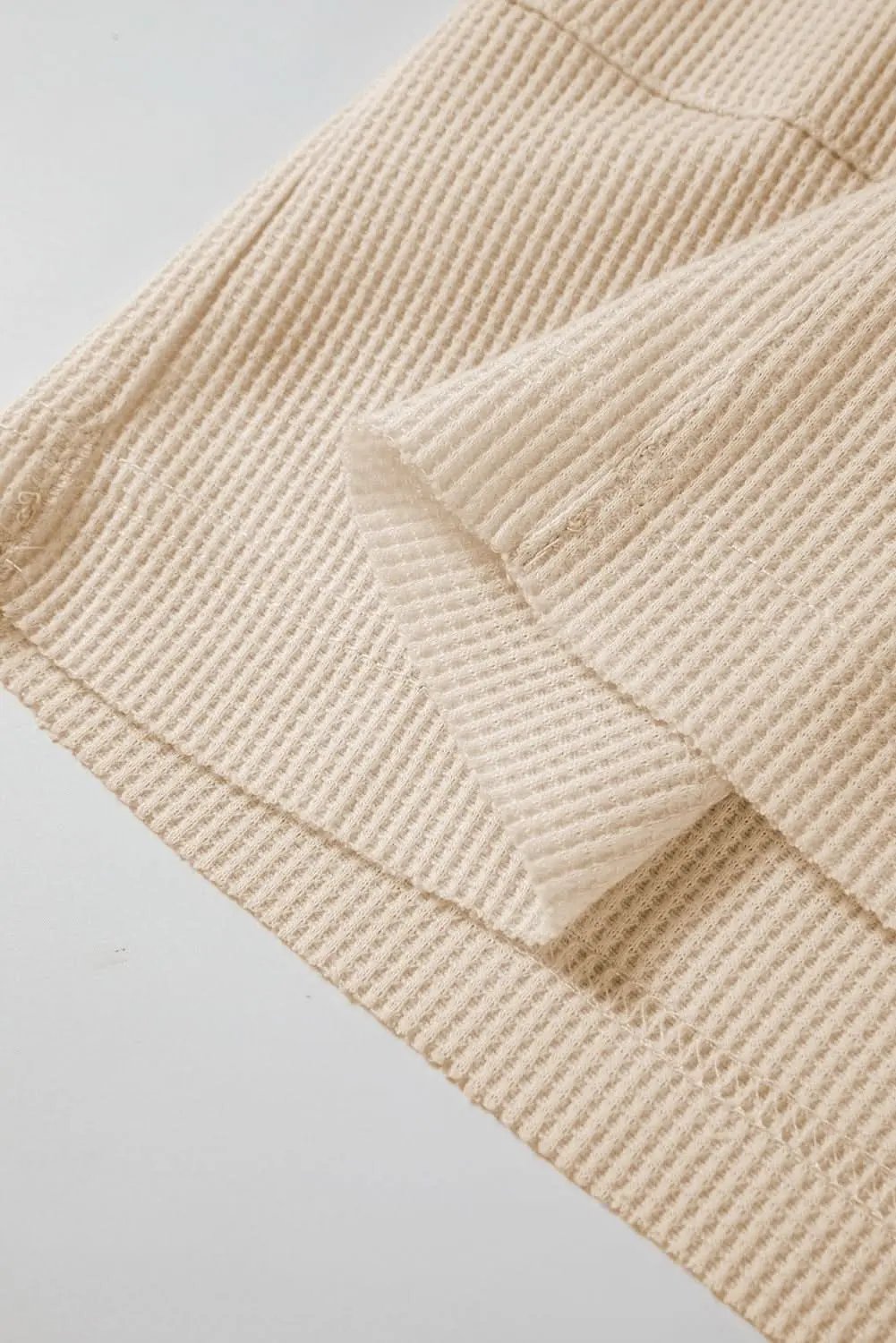 Cozy plus size thermal tunic with pockets - Love Salve 