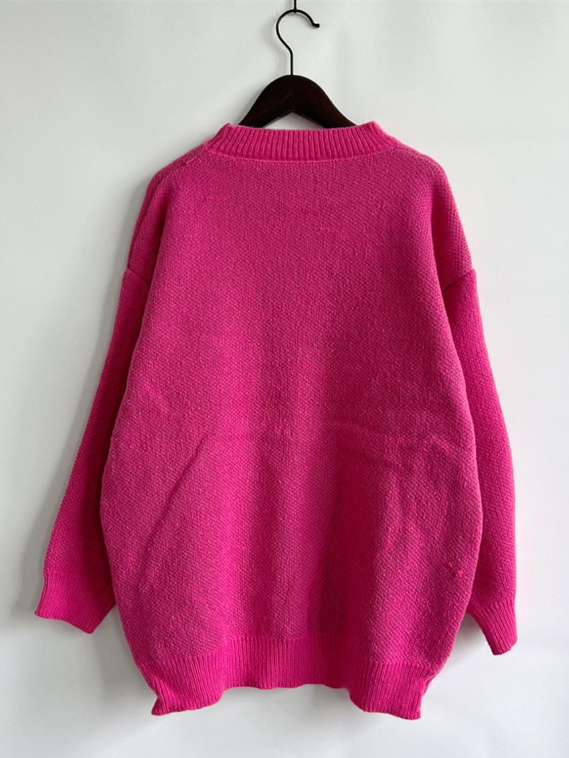 Cozy promise knit sweater - soft blend 