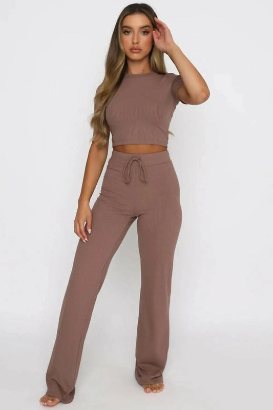 Cozy two-piece lounge set - Love Salve 