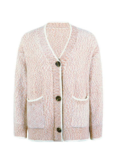Cozy v-neck cardigan with pockets 