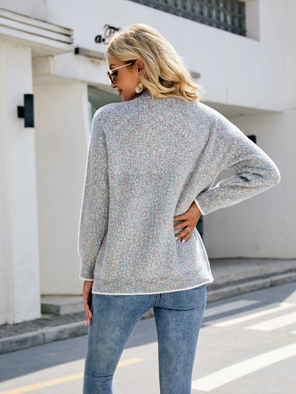 Cozy v-neck cardigan with pockets 