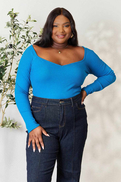 Culture Code ribbed sweetheart top - Love Salve 
