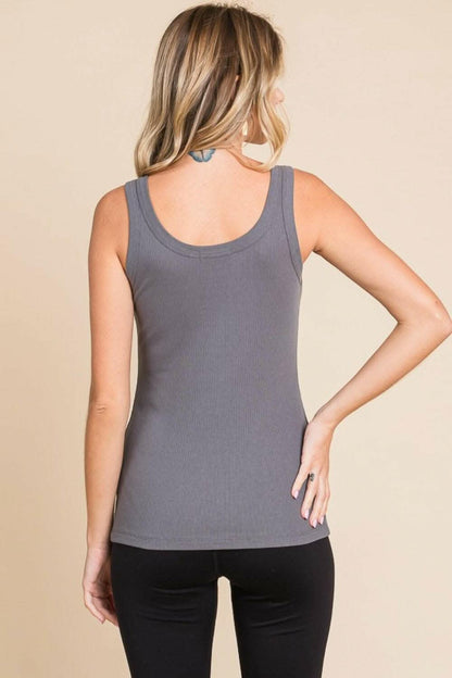 Culture Code ribbed tank top - Love Salve 