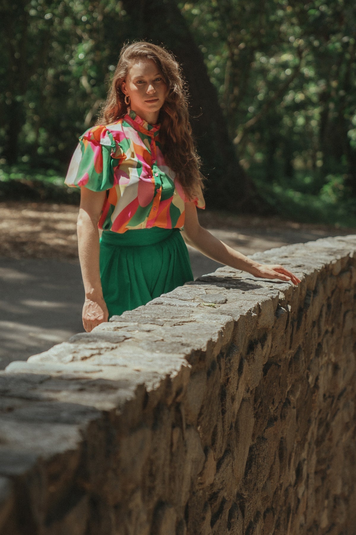 MAKE THEM PROUD WOVEN TOP Flying Tomato