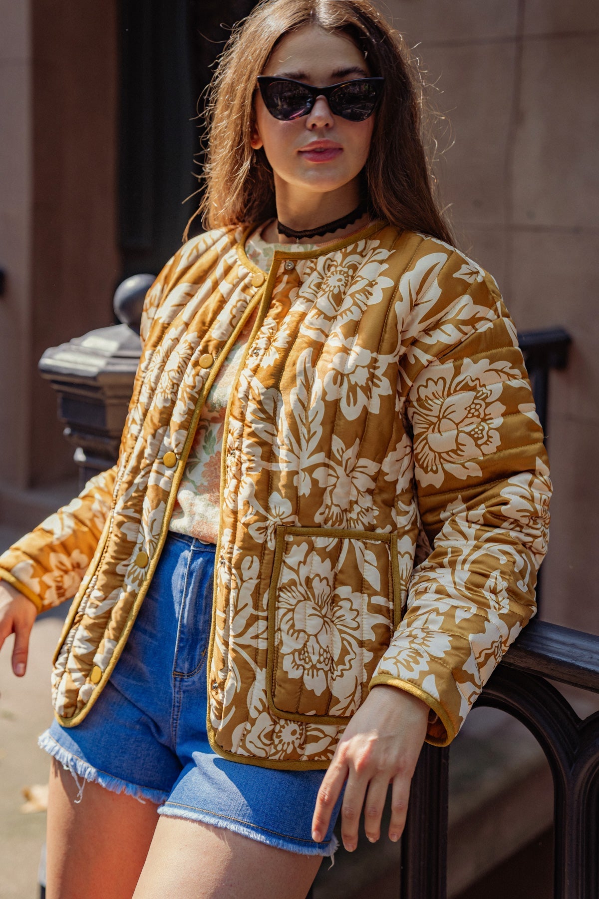 TOTALLY CONVINCED WOVEN PUFF JACKET Flying Tomato