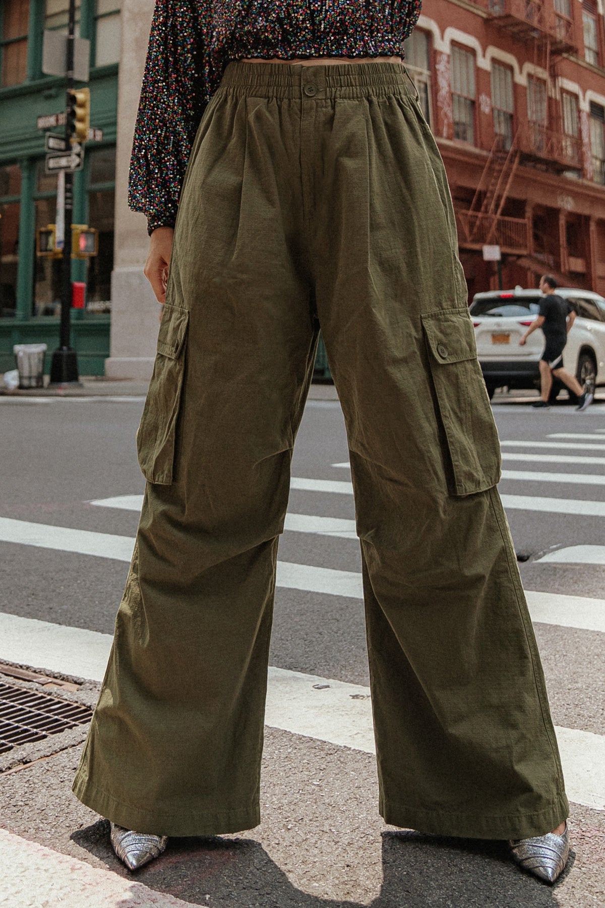 INCREDIBLE MOMENTS WOVEN CARGO PANTS