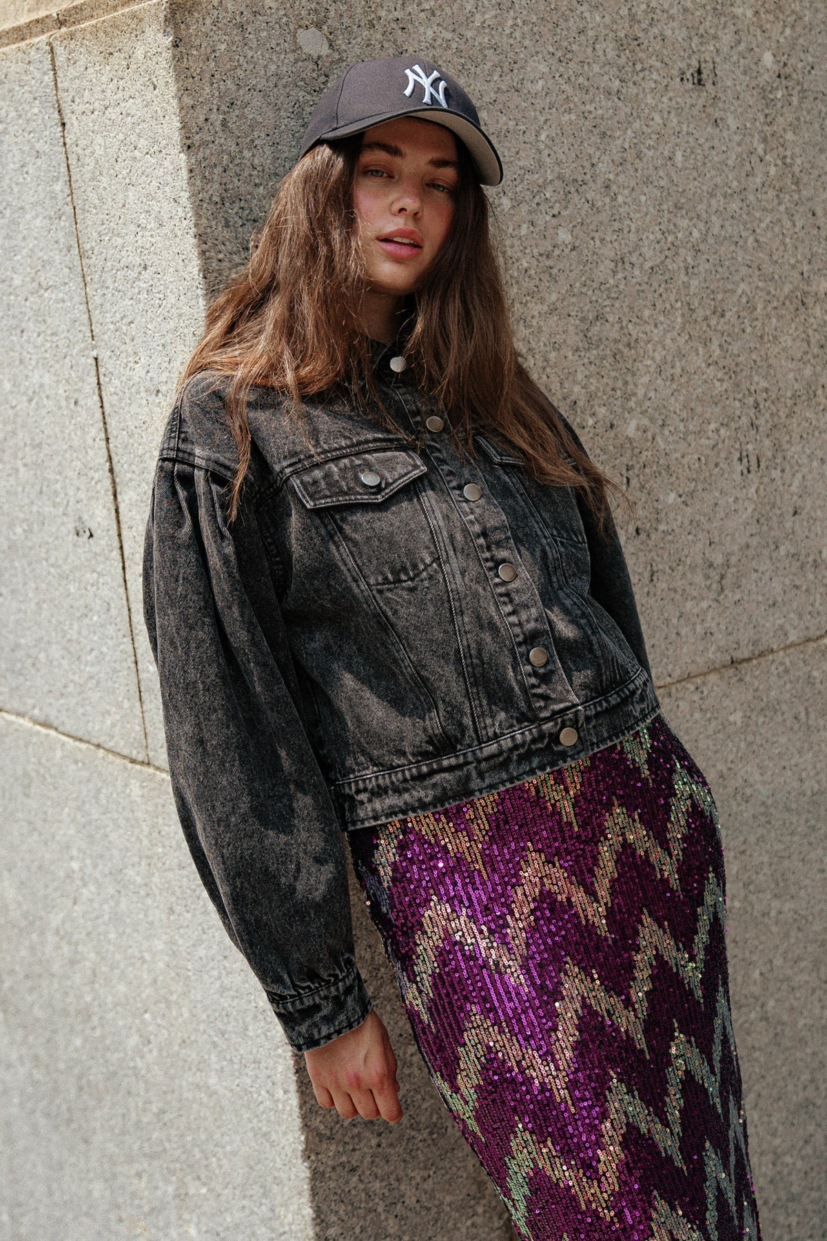 SEE YOU GO DENIM JACKET Flying Tomato