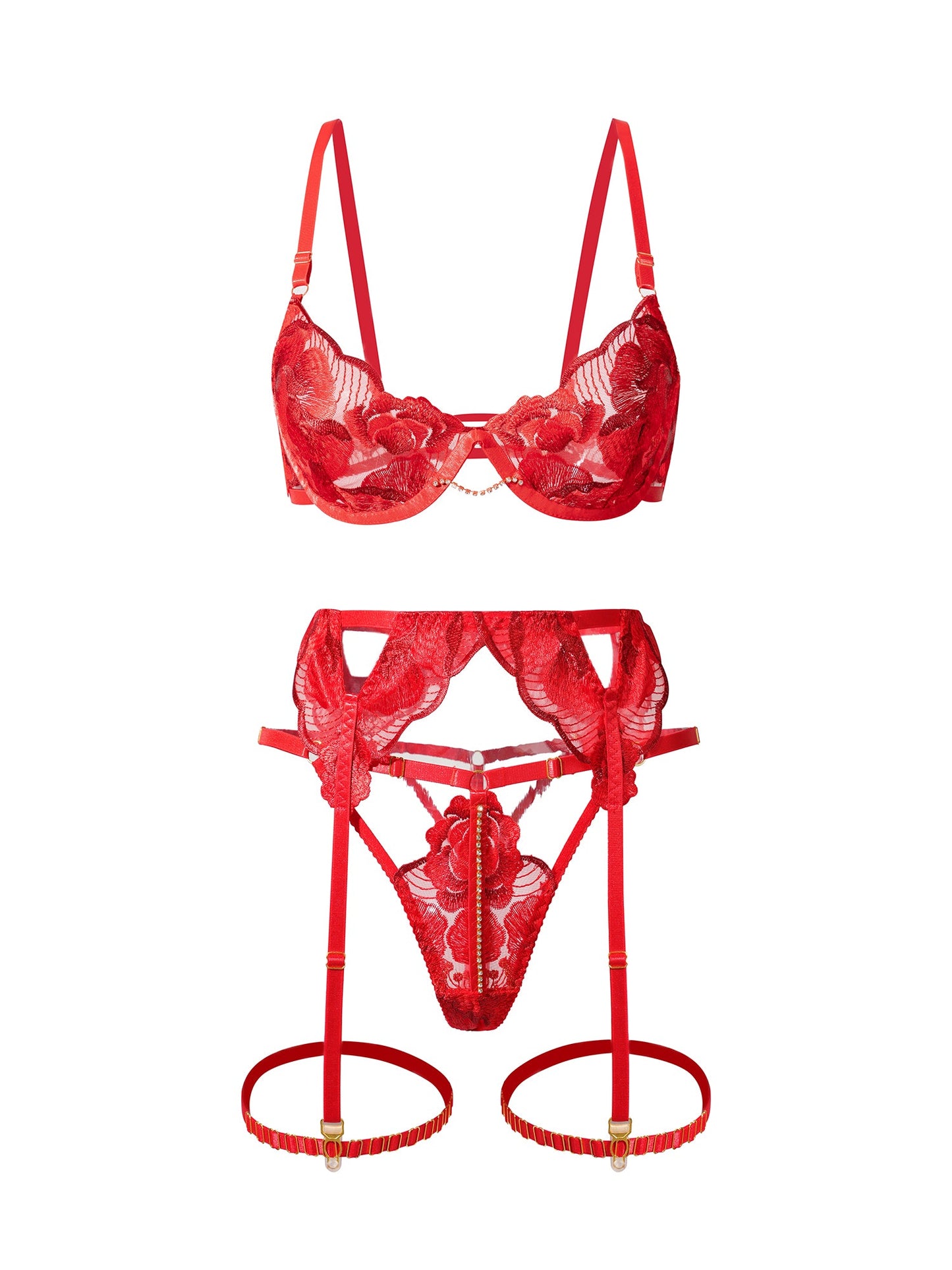 Luxurious Fancy Sexy Lingerie Set for Elegant Nights