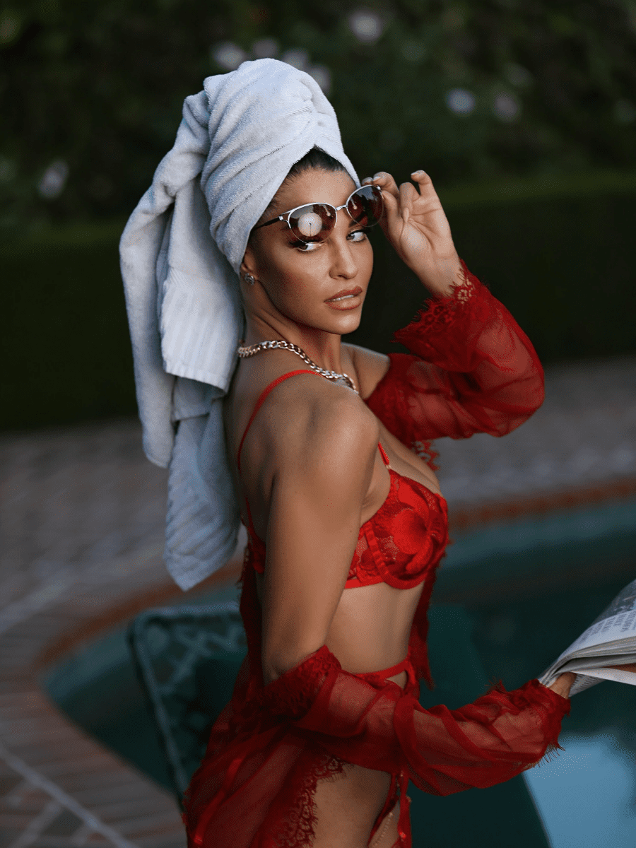 Luxurious Fancy Sexy Lingerie Set Hello.LA.Girl