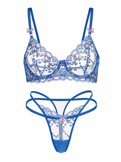 Nautical Nights Blossom Lingerie Set