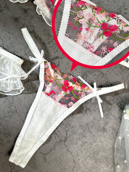 Emily Blossom Kiss Lingerie Set for Elegant Nights