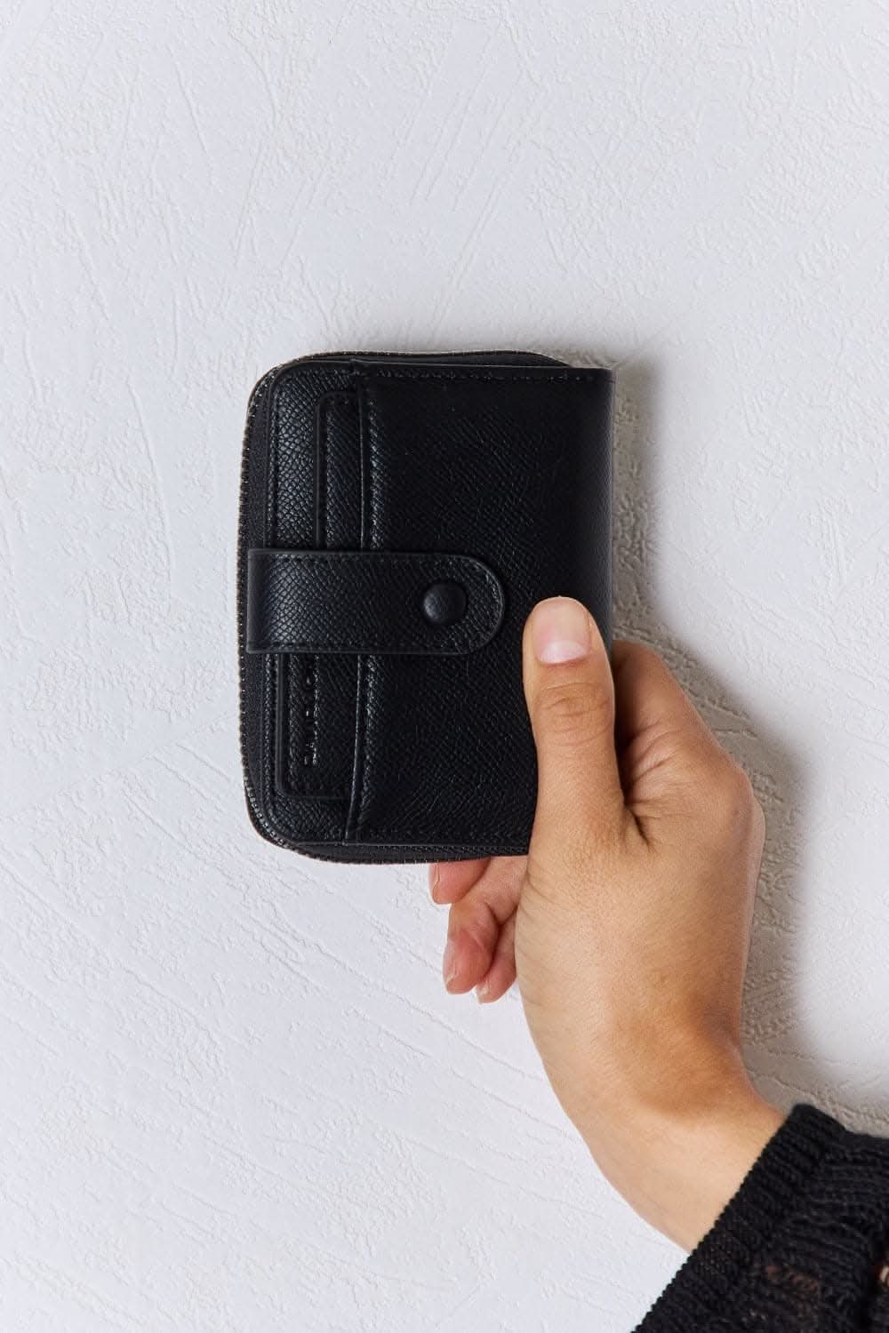 David Jones compact leather wallet 