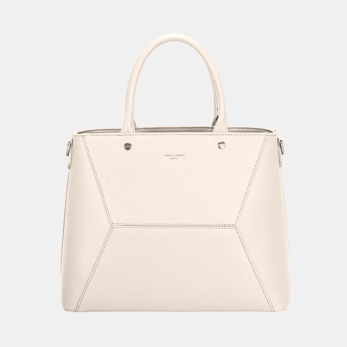 David Jones leather handbag - versatile and spacious 