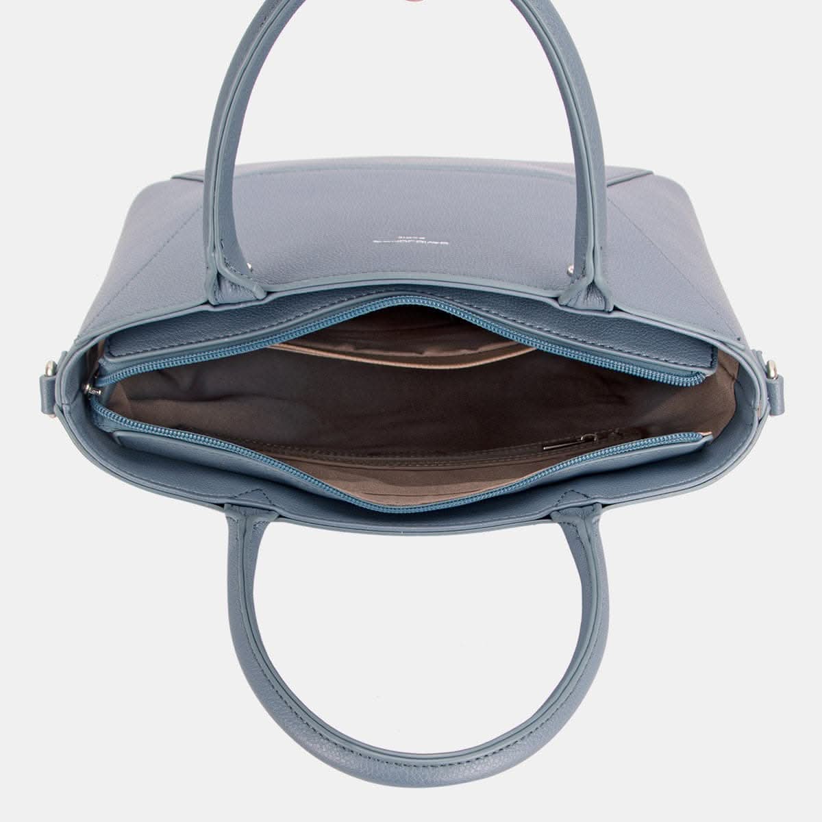 David Jones leather handbag - versatile and spacious 