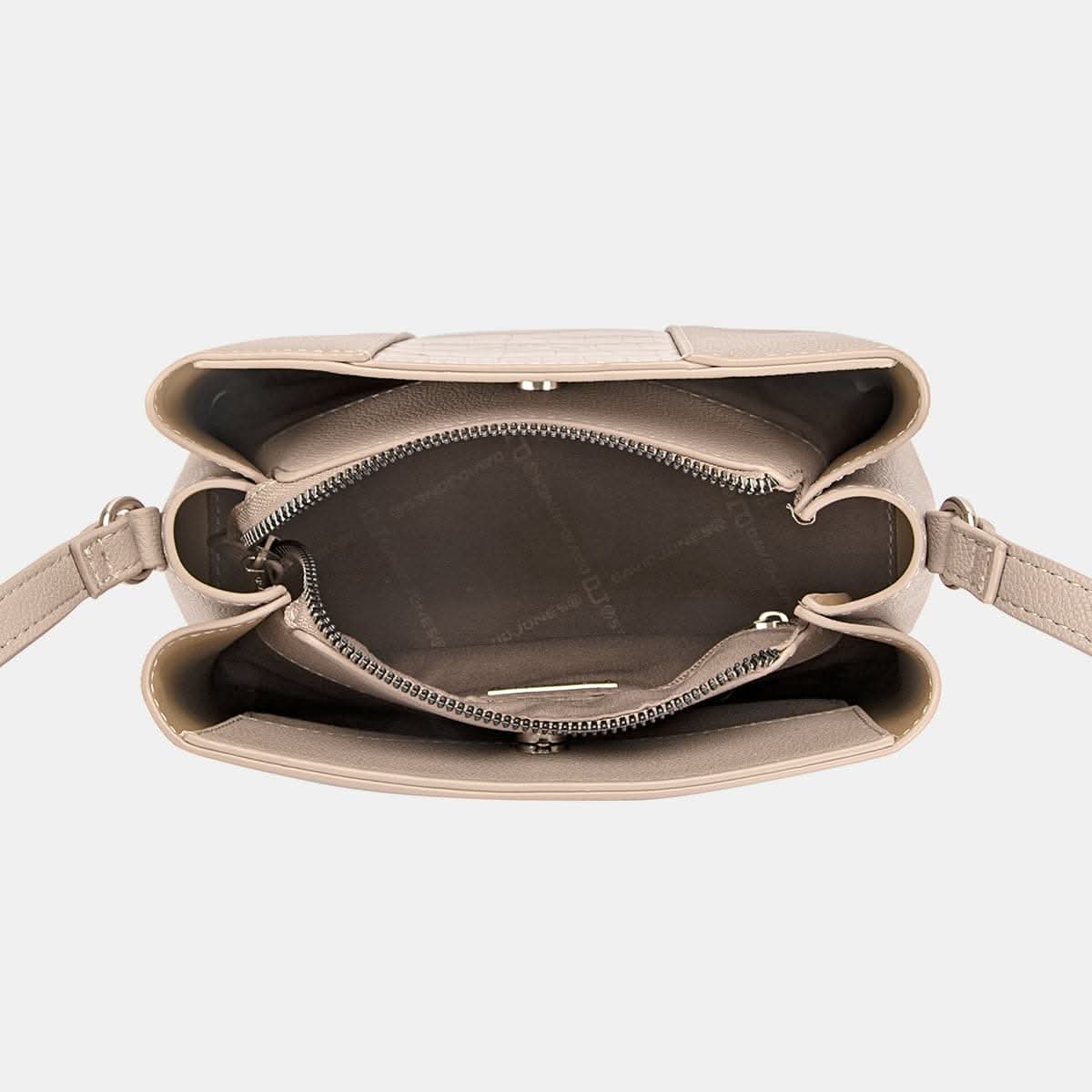 David Jones pu leather crossbody bag 