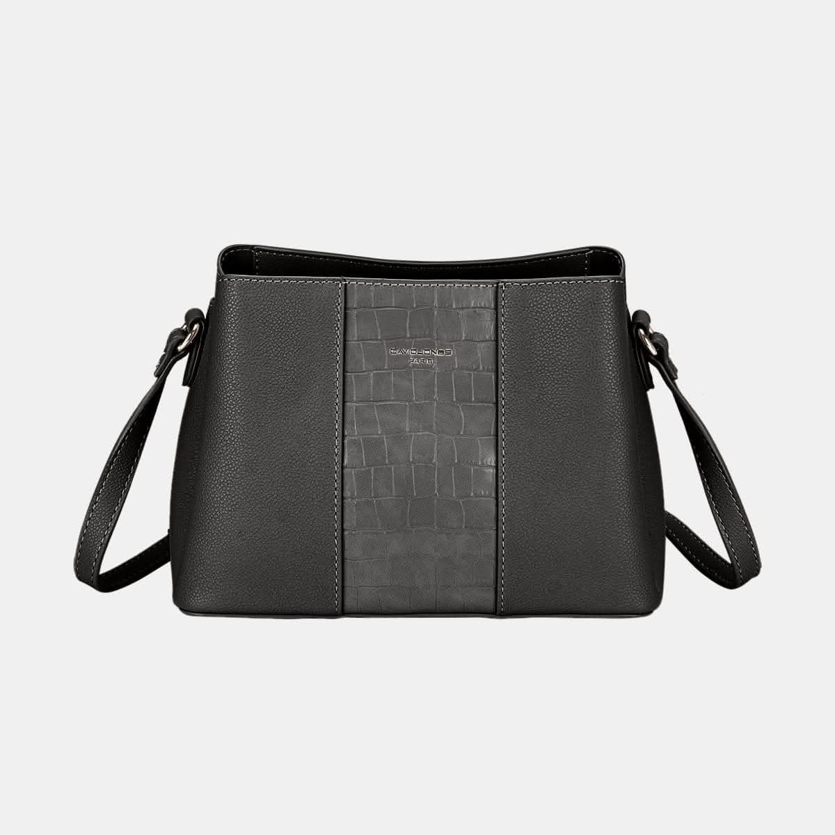 David Jones pu leather crossbody bag 