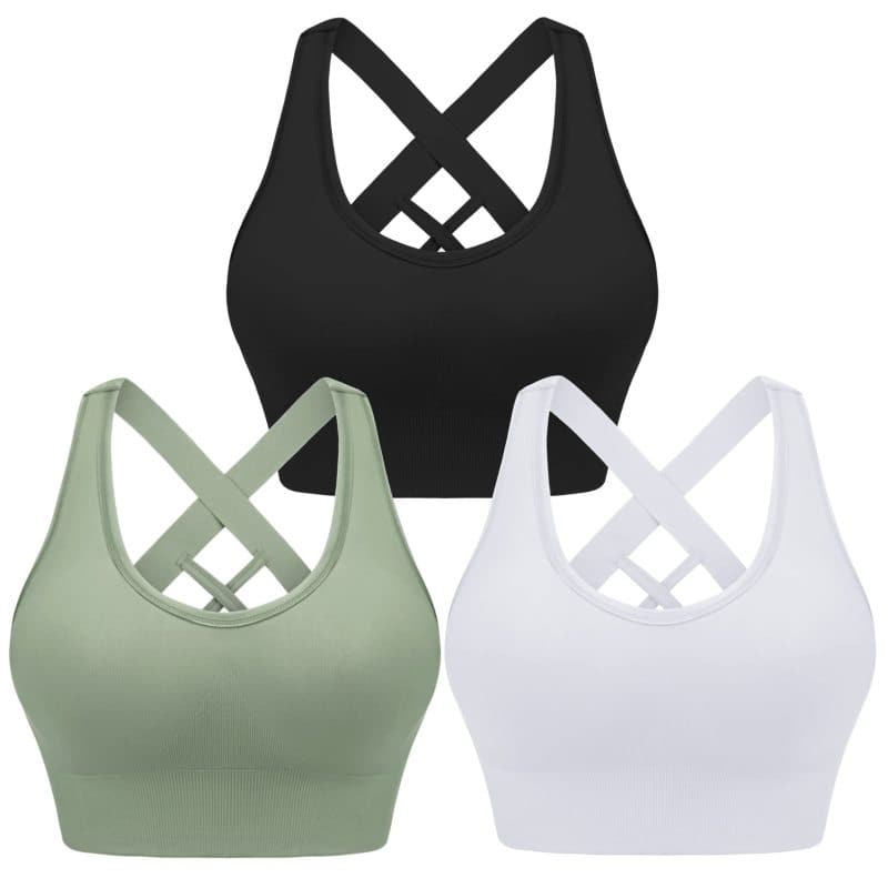 Women's nylon sports bra - year-round comfort