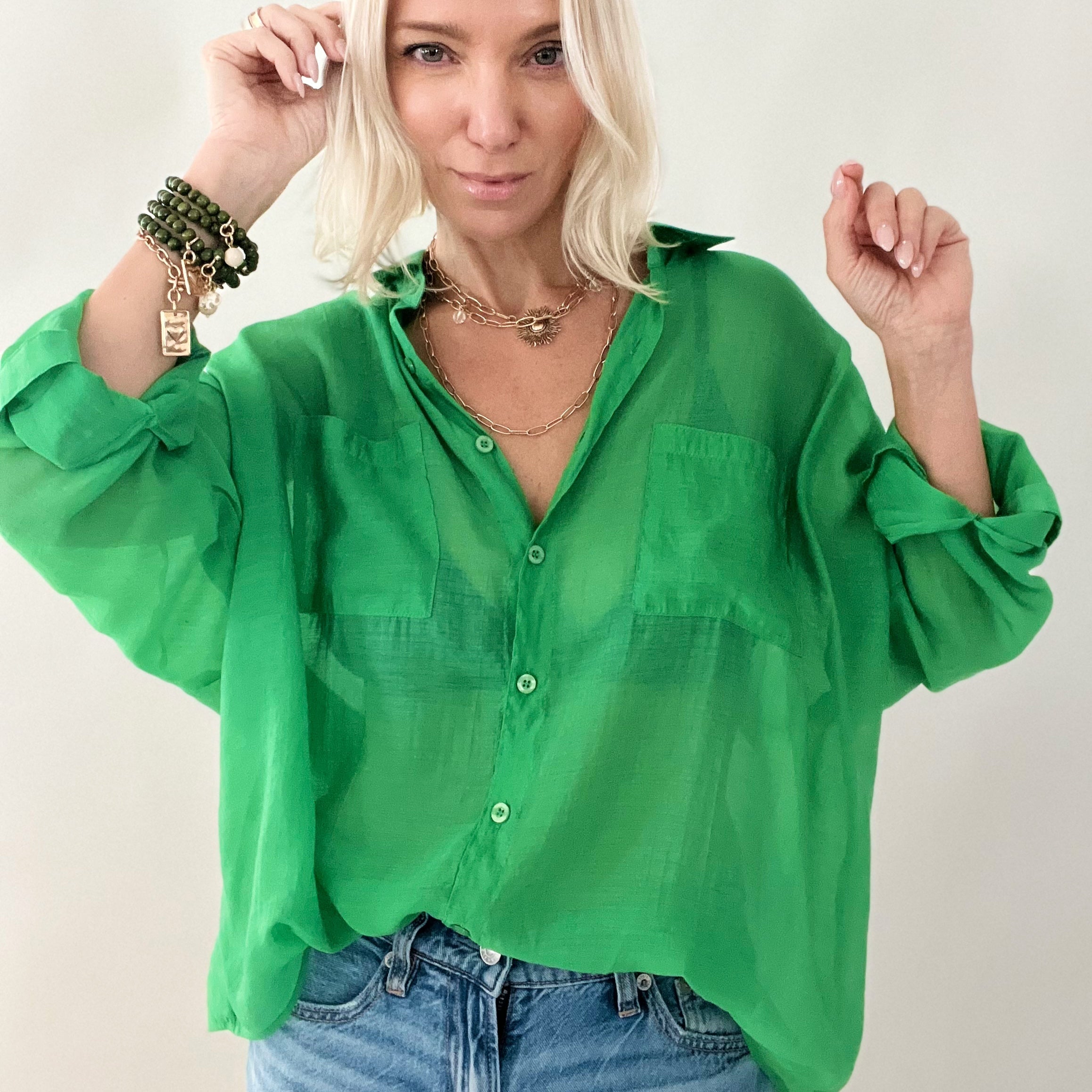 Today I Choose Joy Heart Wood Boho Wrap Bracelet/Necklace Katia Designs