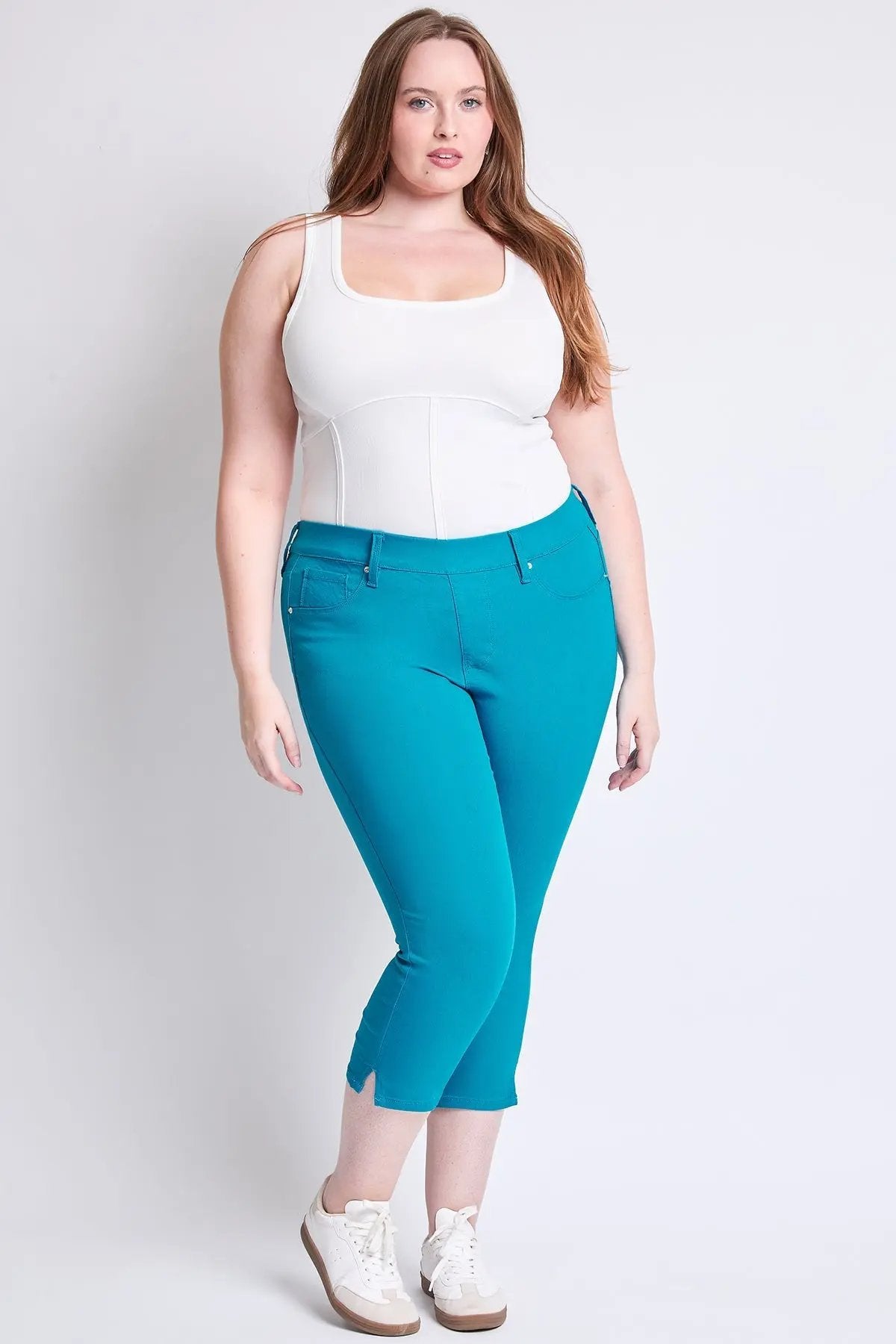 Women's Plus Hyperstretch Capri YMI JEANS