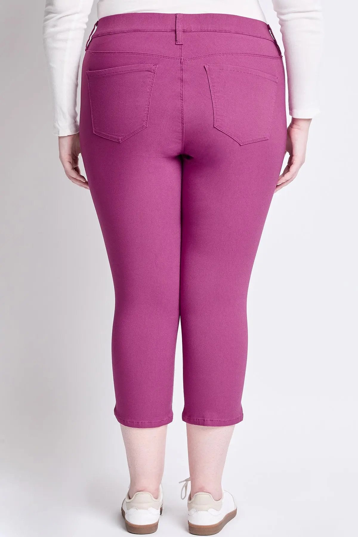 Women's Plus Hyperstretch Capri YMI JEANS