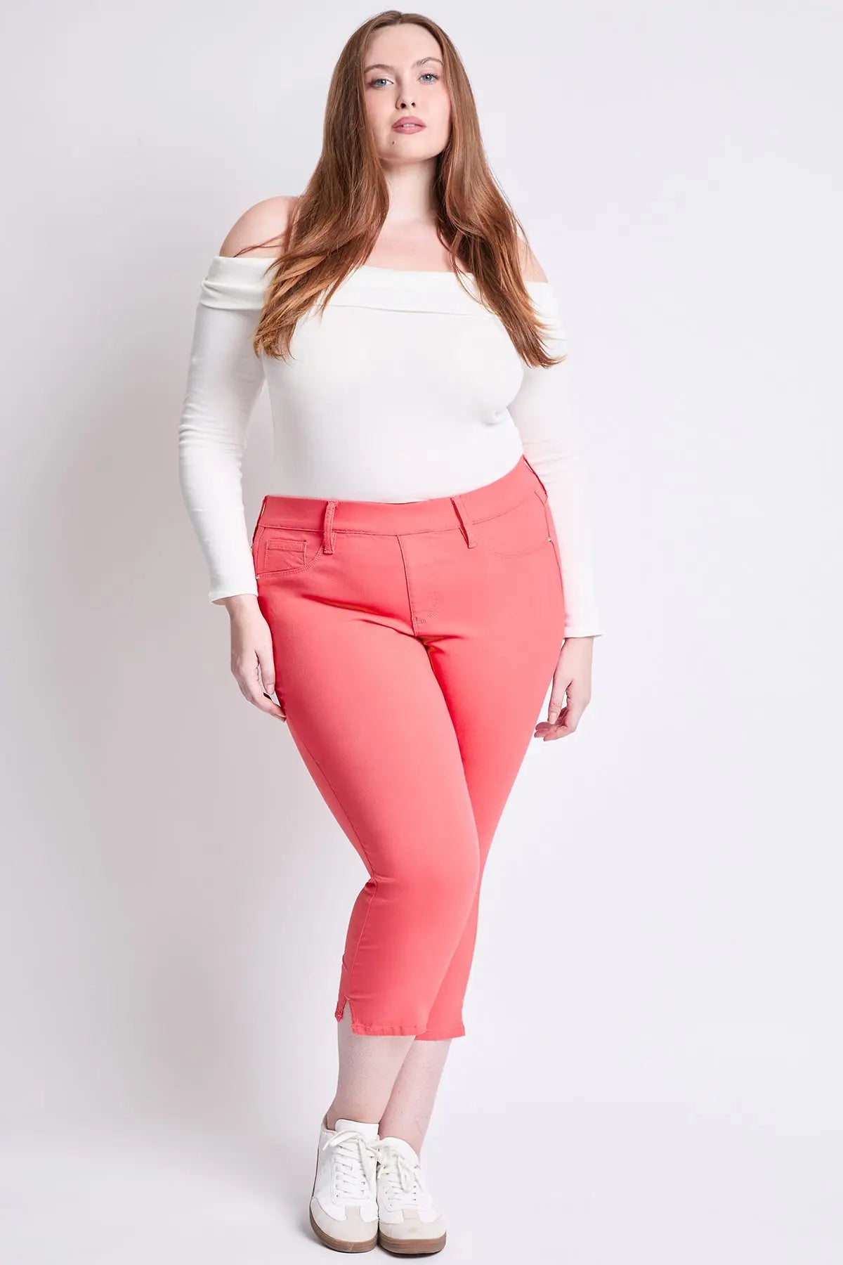 Women's Plus Hyperstretch Capri YMI JEANS