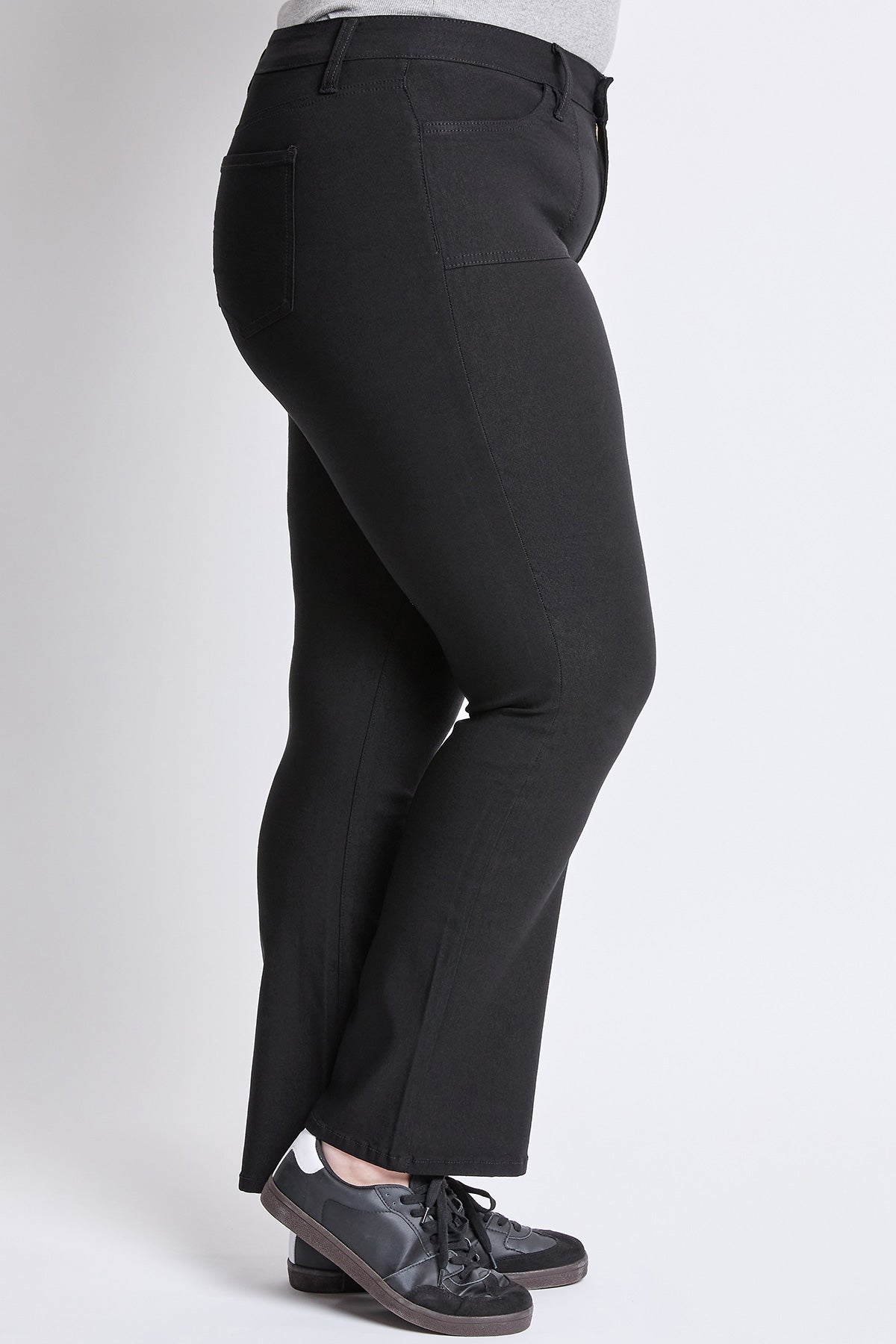 Women's Plus Hyperstretch Bootcut Pants YMI JEANS