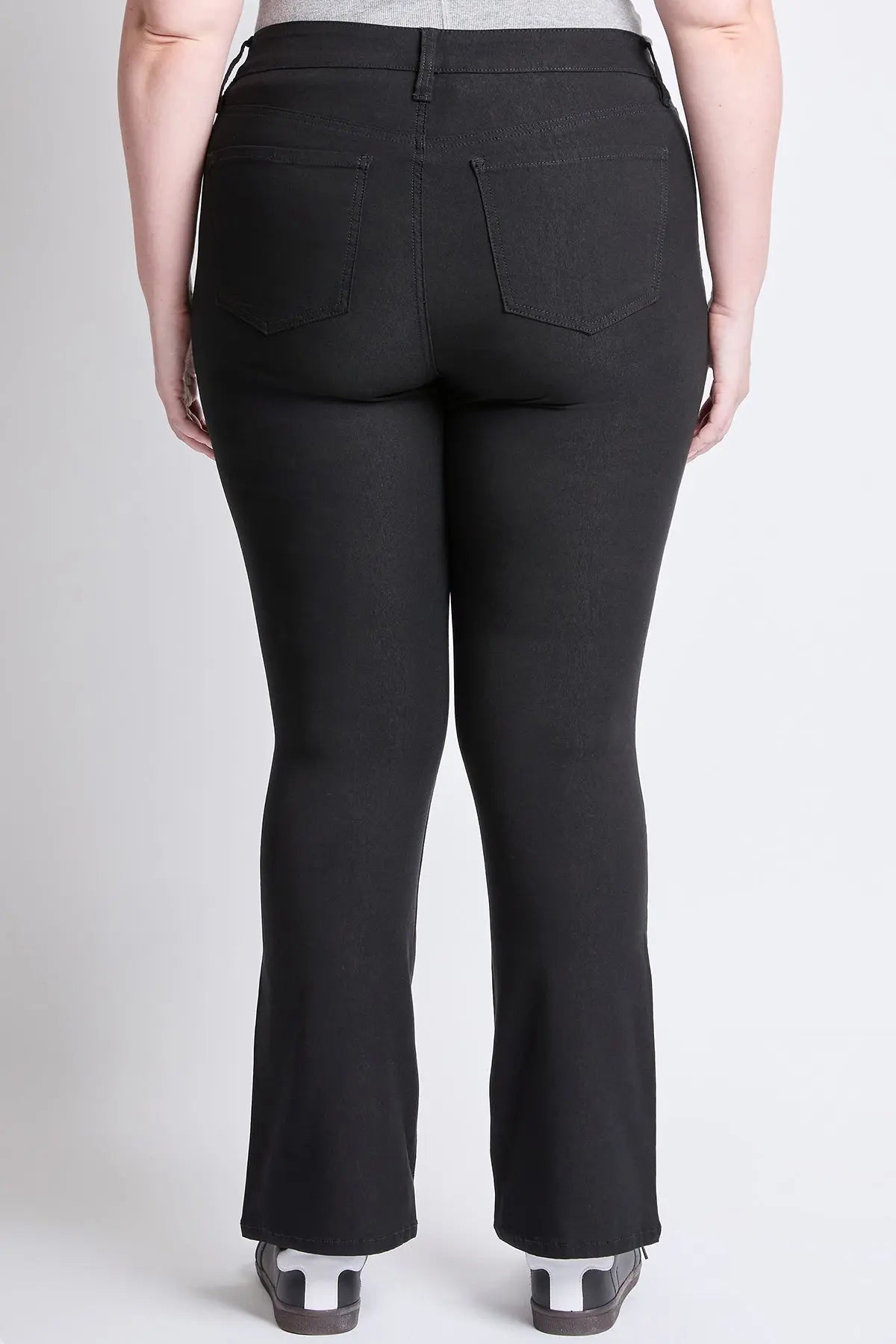 Women's Plus Hyperstretch Bootcut Pants YMI JEANS