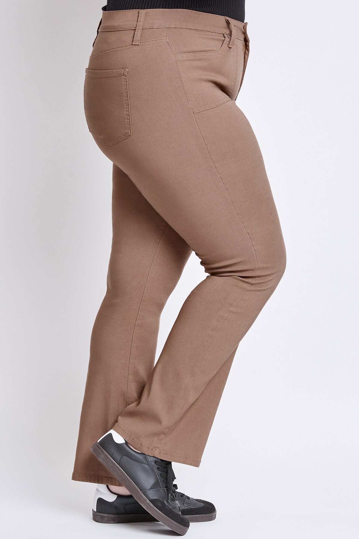 Women's Plus Hyperstretch Bootcut Pants YMI JEANS