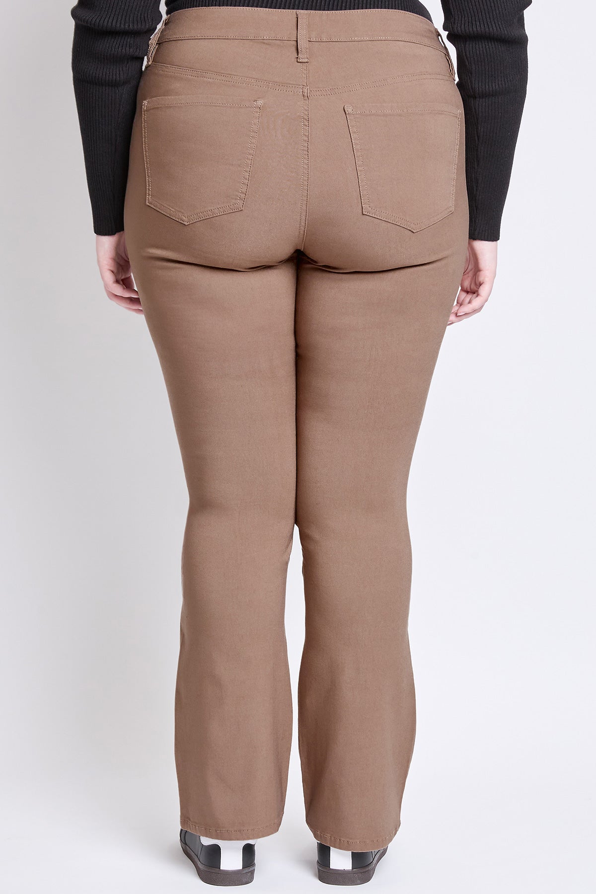 Women's Plus Hyperstretch Bootcut Pants YMI JEANS