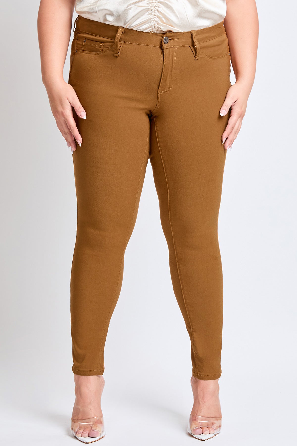 Women's Plus Hyperstretch Skinny Pants YMI JEANS