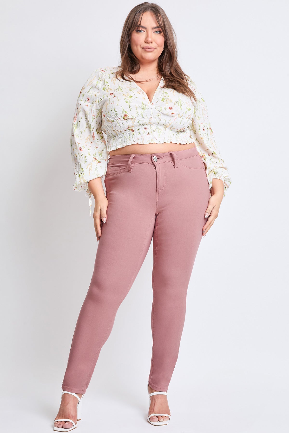 Women's Plus Hyperstretch Skinny Pants YMI JEANS