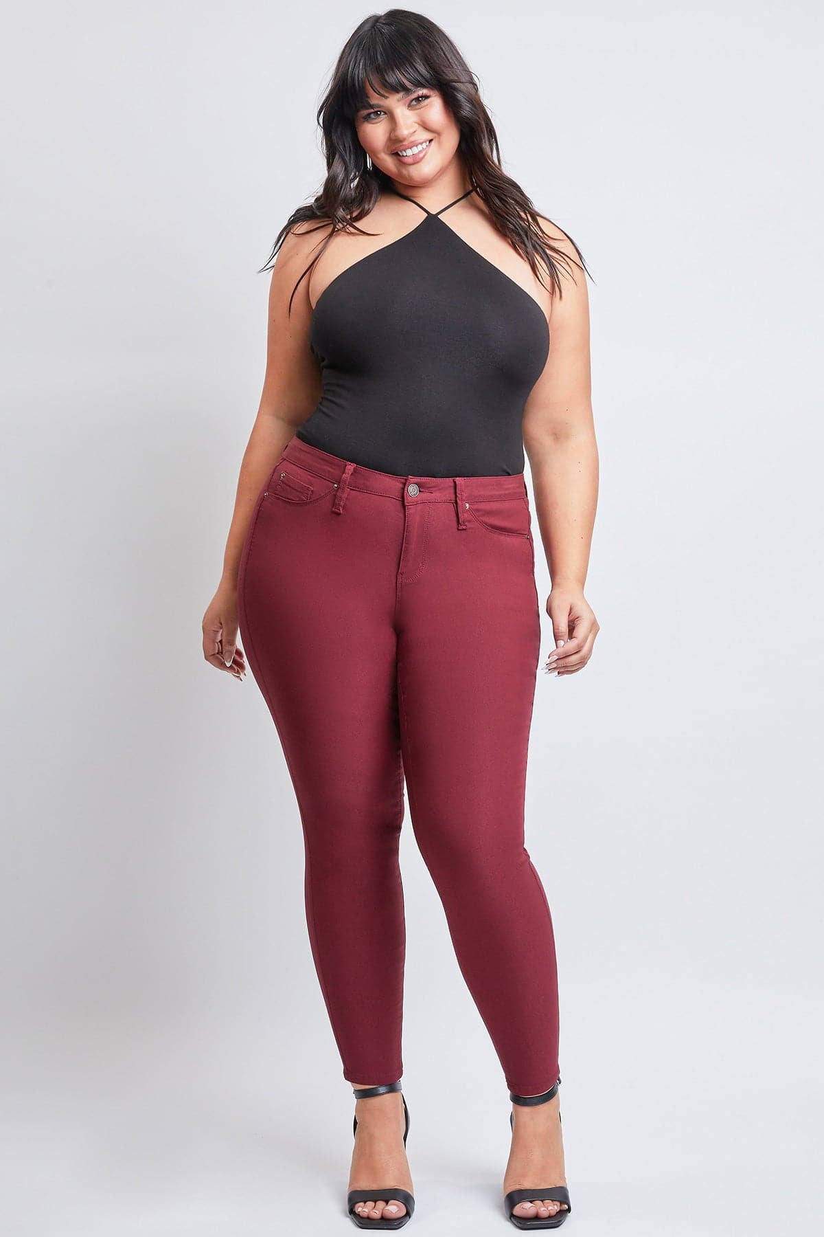 Women's Plus Hyperstretch Skinny Pants YMI JEANS