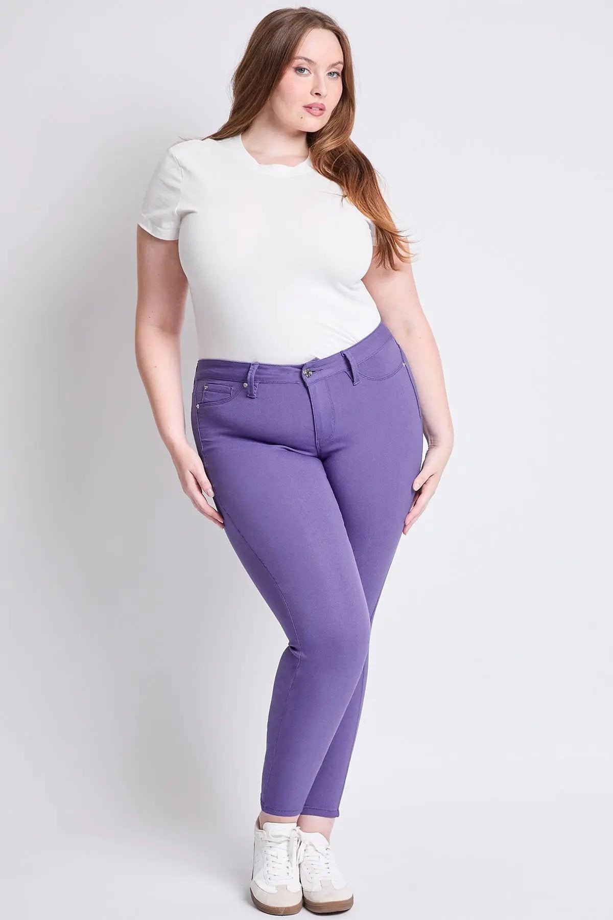 Women's Plus Hyperstretch Skinny Pants - Love Salve