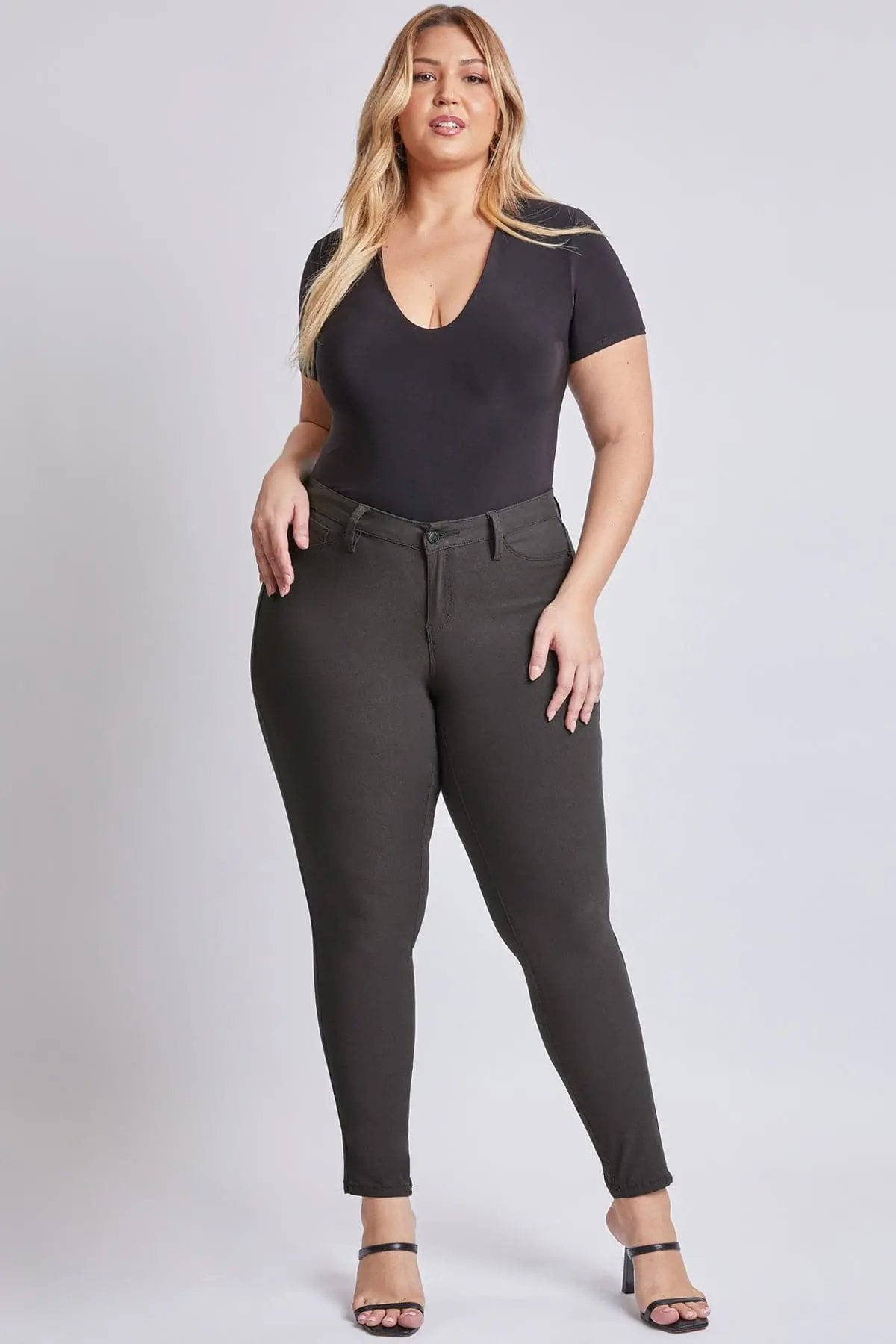 Women's Plus Hyperstretch Skinny Pants - Love Salve